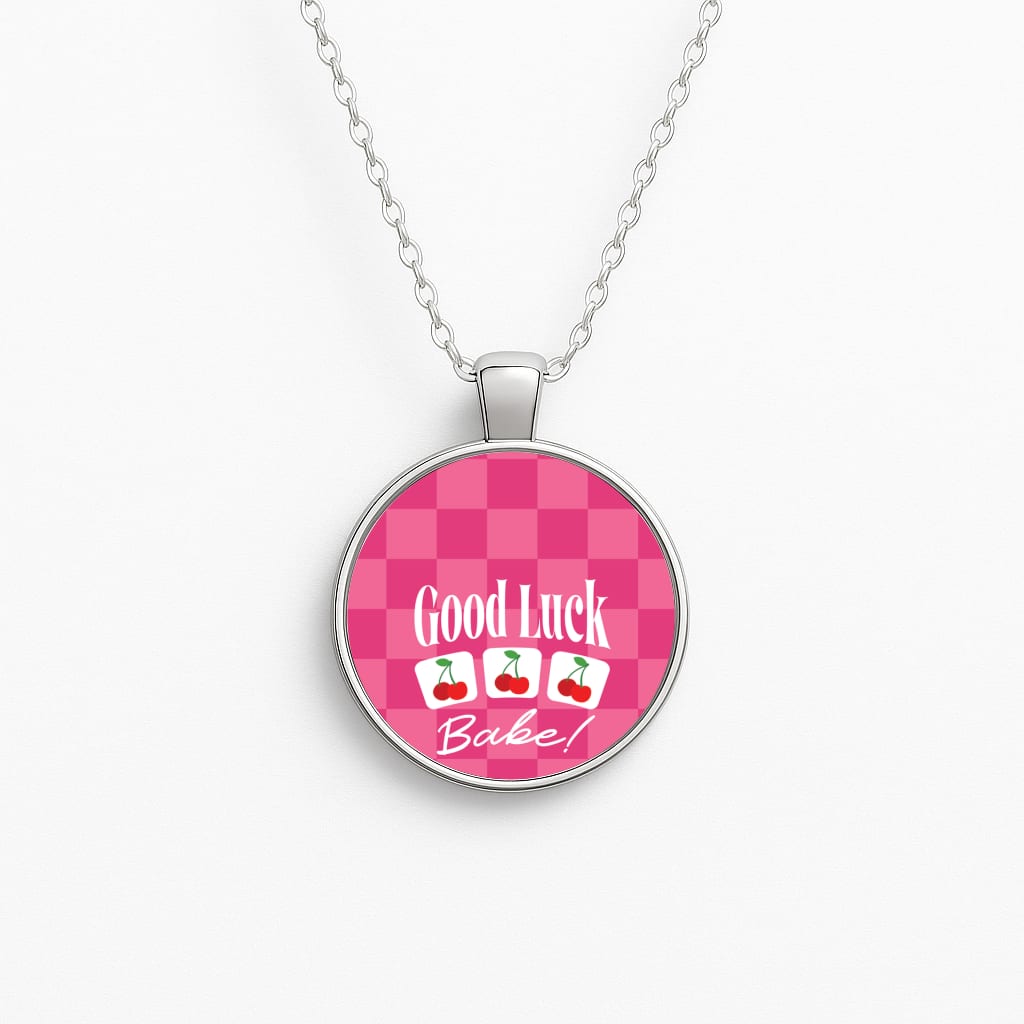 Good Luck Babe Cherries Necklace