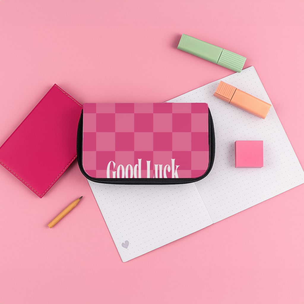 Good Luck Babe Cherries Pencil Case