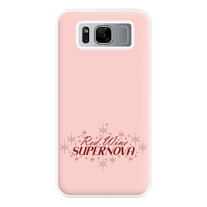 Red Wine Supernova Phone Case for Galaxy S8 Plus