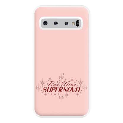 Red Wine Supernova Phone Case for Galaxy S10 Plus
