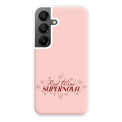 Red Wine Supernova Phone Case for Galaxy A56