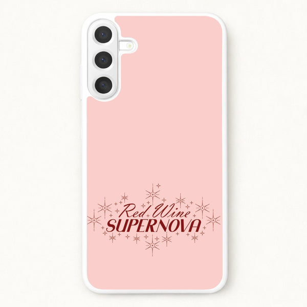 Red Wine Supernova Phone Case for Galaxy A57