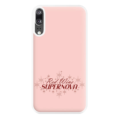 Red Wine Supernova Phone Case for Huawei P20