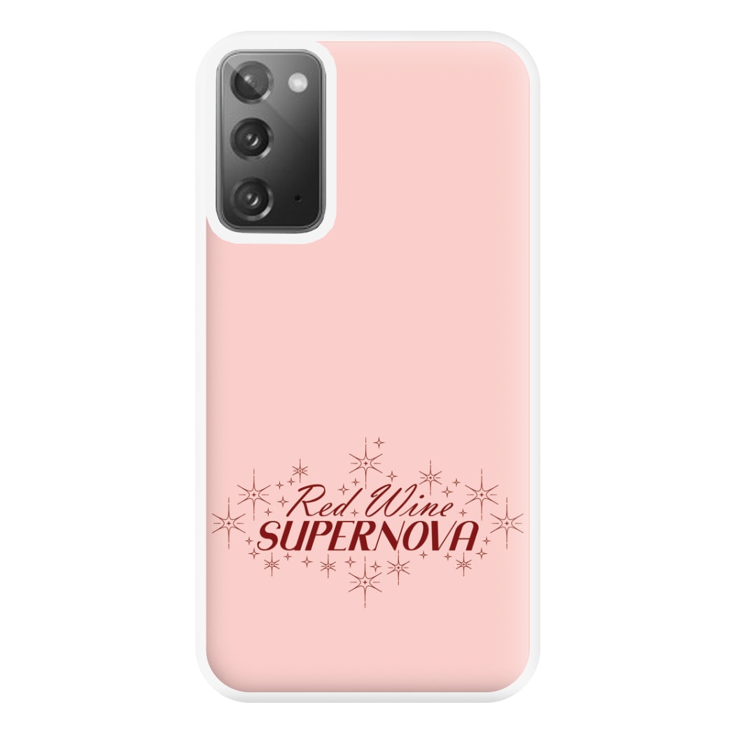 Red Wine Supernova Phone Case for Galaxy Note 20 Ultra