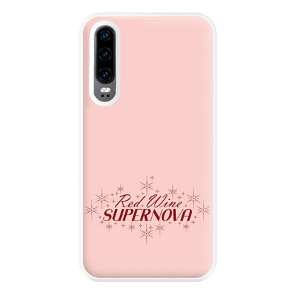 Red Wine Supernova Phone Case for Huawei P30