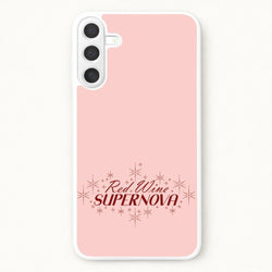 Red Wine Supernova Phone Case for Galaxy A17