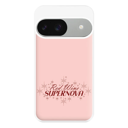 Red Wine Supernova Phone Case for Google Pixel 9 / 9 Pro