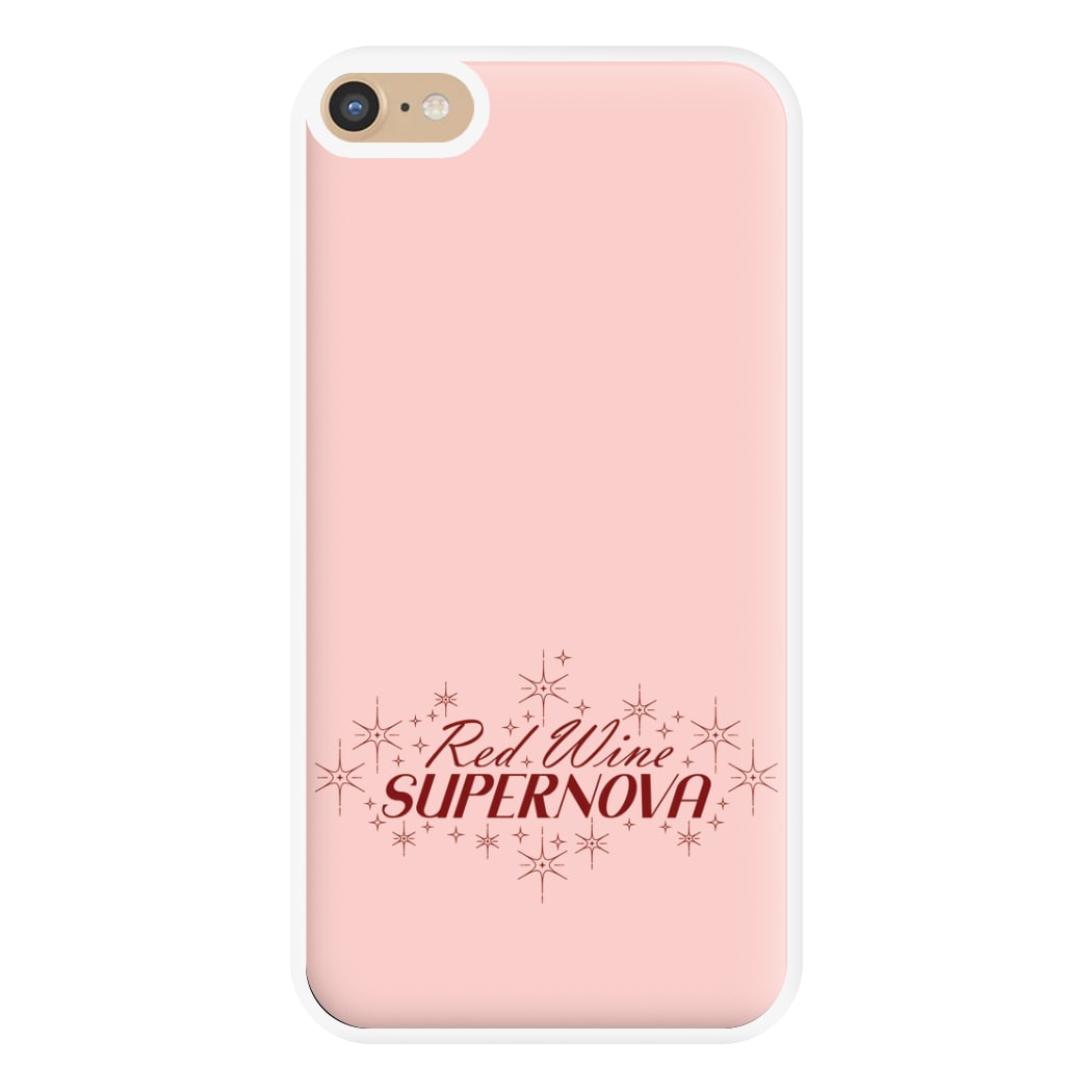 Red Wine Supernova Phone Case for iPhone 6 Plus / 7 Plus / 8 Plus