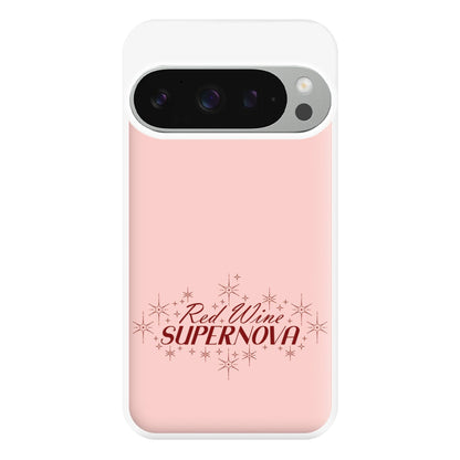 Red Wine Supernova Phone Case for Google Pixel 9 Pro XL
