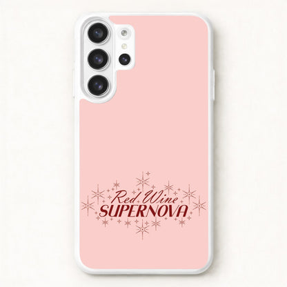 Red Wine Supernova Phone Case for Galaxy S26 Ultra