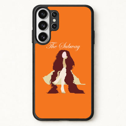 Subway Orange Phone Case for Galaxy S26 Ultra
