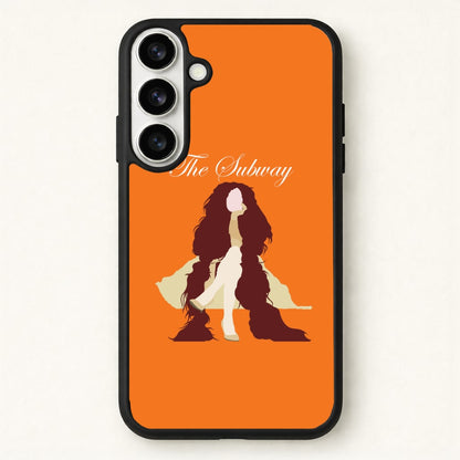 Subway Orange Phone Case for Galaxy S26