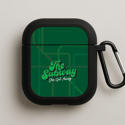 Subway Green AirPods Case