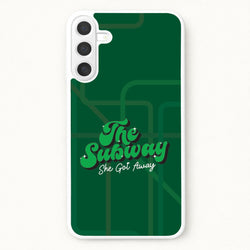 Subway Green Phone Case for Galaxy A57
