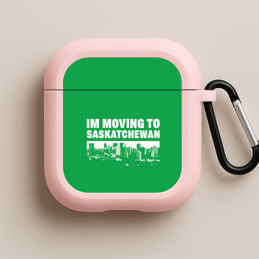 I'm Moving To Pink AirPods Case