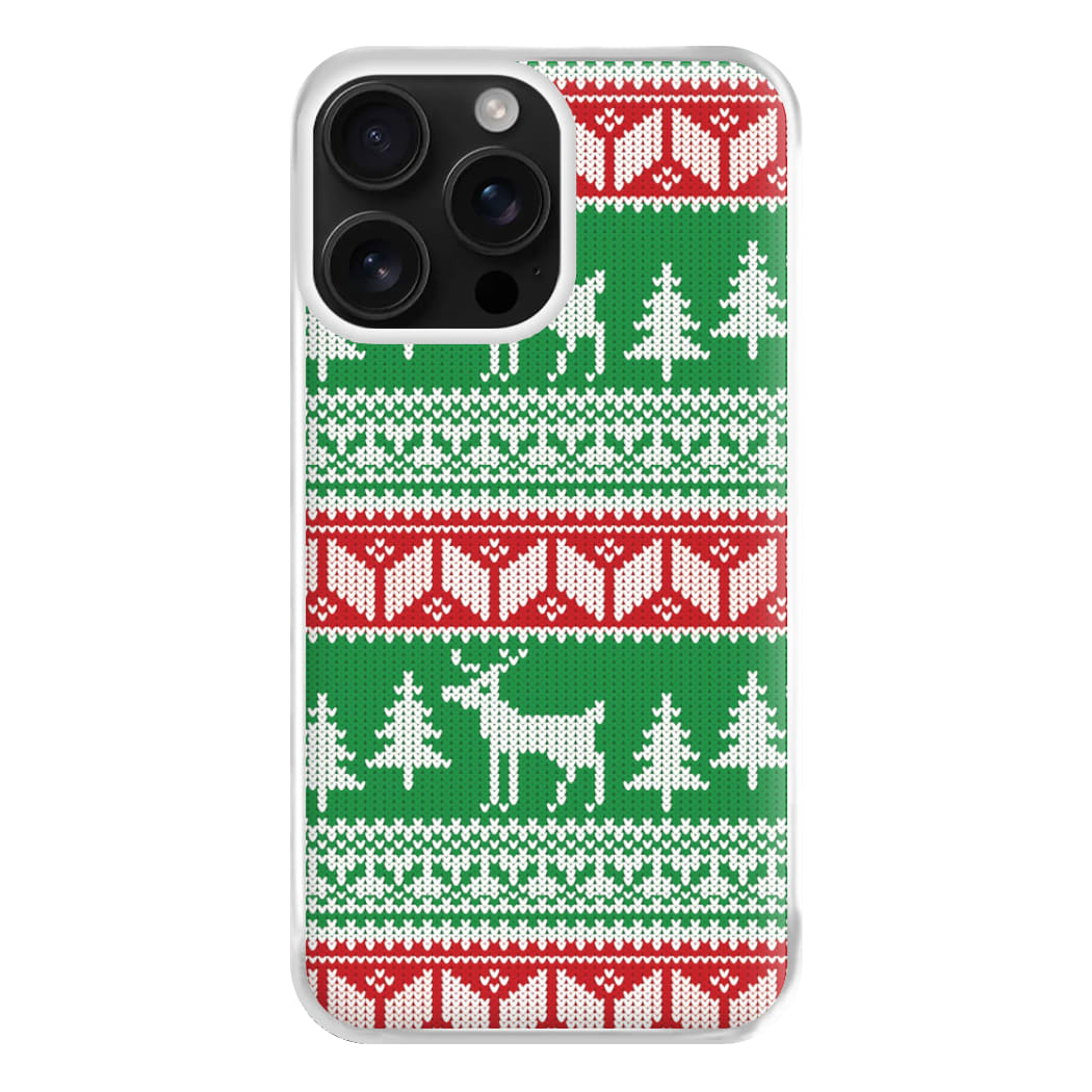 Christmas Jumper Pattern Christmas Phone Case