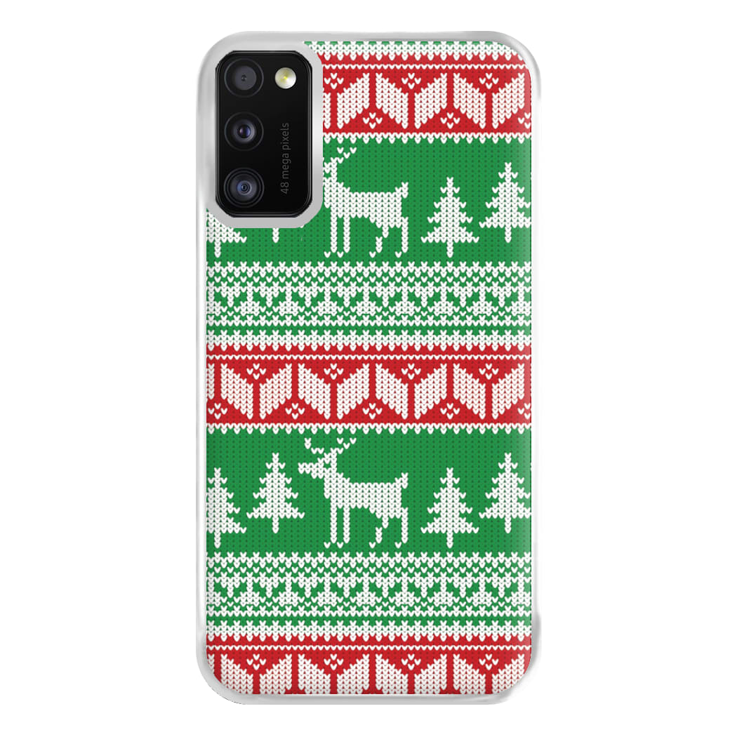 Christmas Jumper Pattern Christmas Phone Case for Galaxy A41