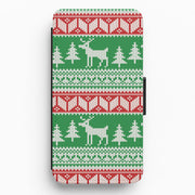 Christmas Jumper Pattern Christmas Flip / Wallet Phone Case 1