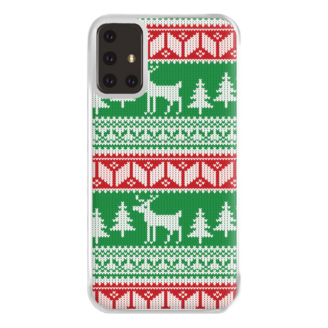 Christmas Jumper Pattern Christmas Phone Case for Galaxy A71