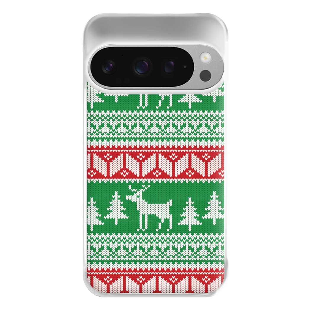 Christmas Jumper Pattern Christmas Phone Case for Google Pixel 9 Pro XL