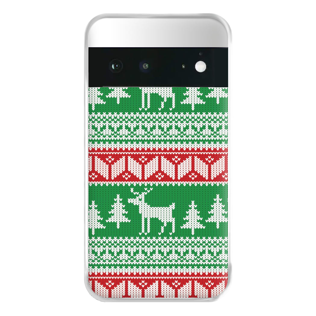 Christmas Jumper Pattern Christmas Phone Case for Google Pixel 6a