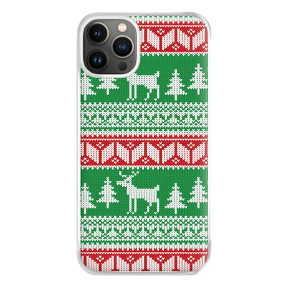 Christmas Jumper Pattern Christmas Phone Case for iPhone 13