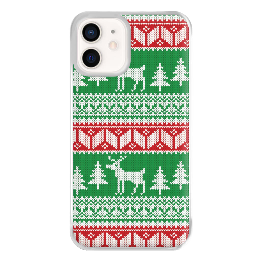 Christmas Jumper Pattern Christmas Phone Case for iPhone 12 Mini