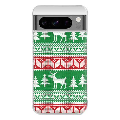 Christmas Jumper Pattern Christmas Phone Case for Google Pixel 8 Pro