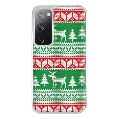 Christmas Jumper Pattern Christmas Phone Case for Galaxy S20