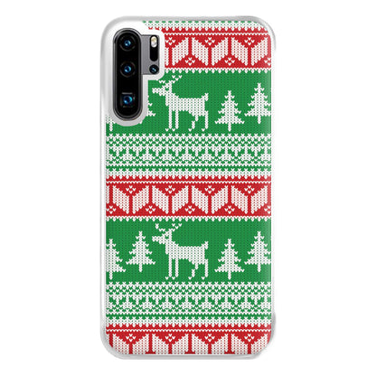 Christmas Jumper Pattern Christmas Phone Case for Huawei P30 Pro