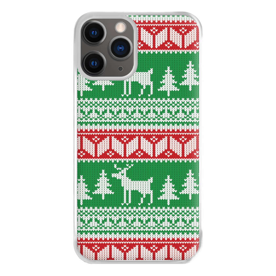 Christmas Jumper Pattern Christmas Phone Case for iPhone 12 Pro Max