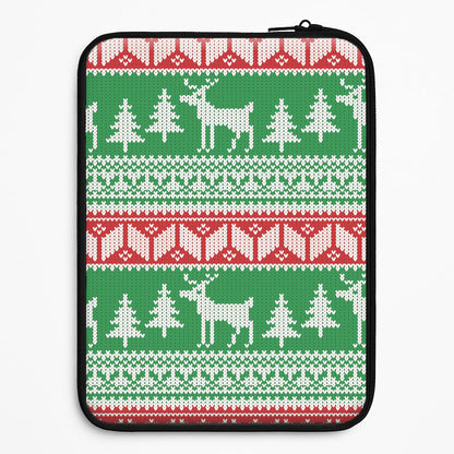 Christmas Jumper Pattern Christmas Universal Laptop Sleeve