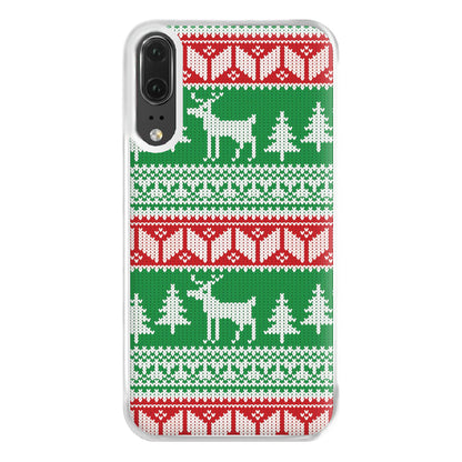 Christmas Jumper Pattern Christmas Phone Case for Huawei P20