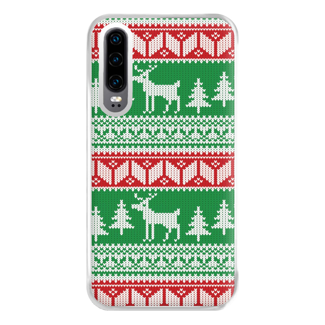 Christmas Jumper Pattern Christmas Phone Case for Huawei P30