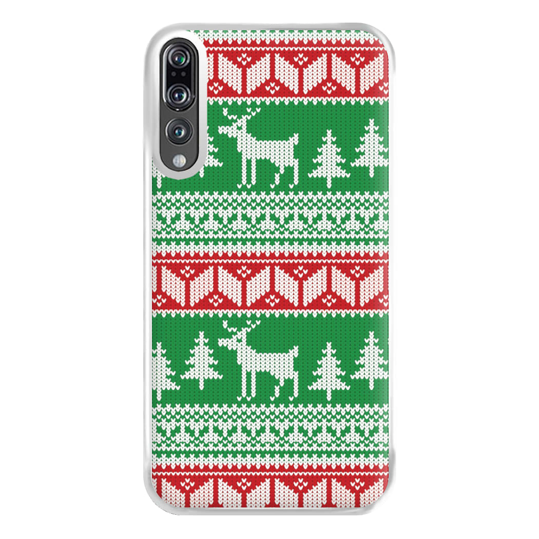 Christmas Jumper Pattern Christmas Phone Case for Huawei P20 Pro