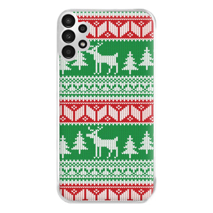 Christmas Jumper Pattern Christmas Phone Case for Galaxy A13