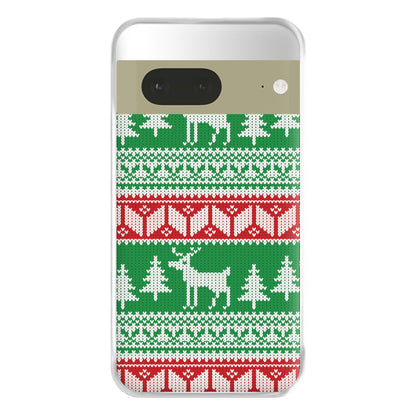 Christmas Jumper Pattern Christmas Phone Case for Google Pixel 7a