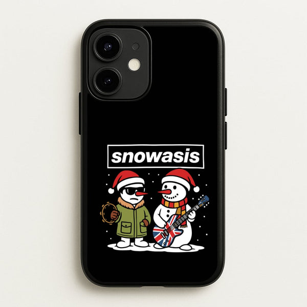 Snowasis - Christmas Oasis Phone Case - iPhone 12 Mini / Standard