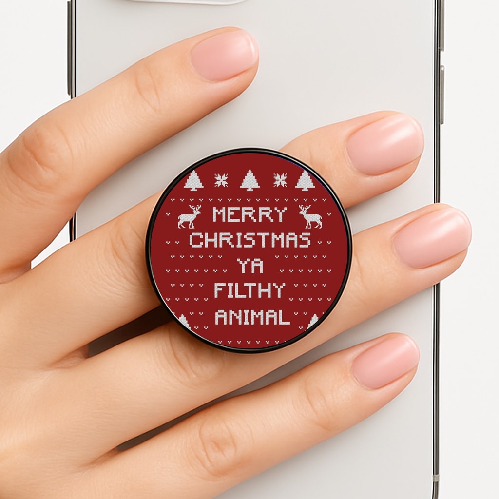 Merry Christmas Ya Filthy Animal FunGrip
