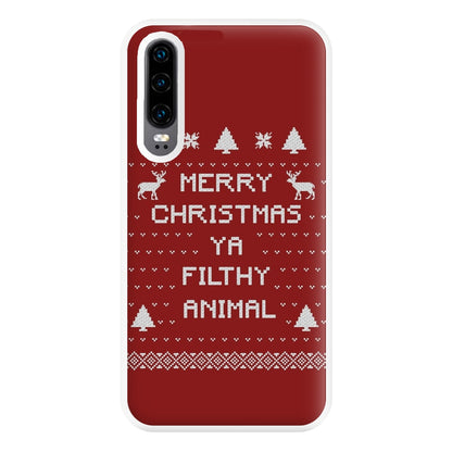 Merry Christmas Ya Filthy Animal Phone Case for Huawei P30