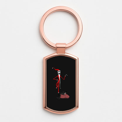 Sandy Clause - A TNBC Rose Gold Keyring