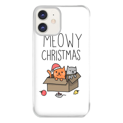 Meowy Christmas Phone Case for iPhone 11