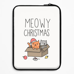 Meowy Christmas Universal Laptop Sleeve