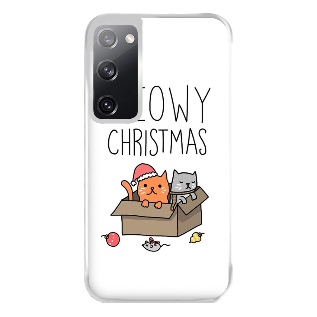 Meowy Christmas Phone Case for Galaxy S20