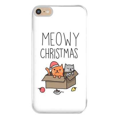 Meowy Christmas Phone Case for iPhone 6 Plus / 7 Plus / 8 Plus