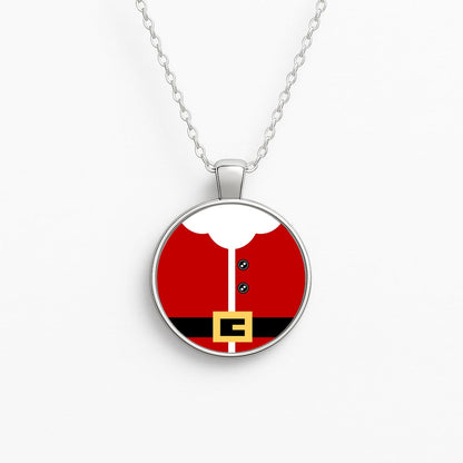 Santa Clause Outfit Necklace