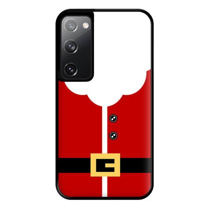 Santa Clause Outfit Phone Case for Galaxy S20