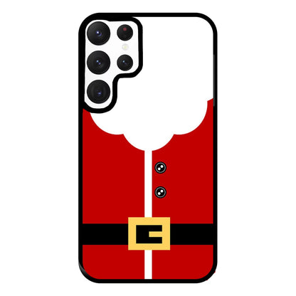 Santa Clause Outfit Phone Case for Galaxy S22 Ultra