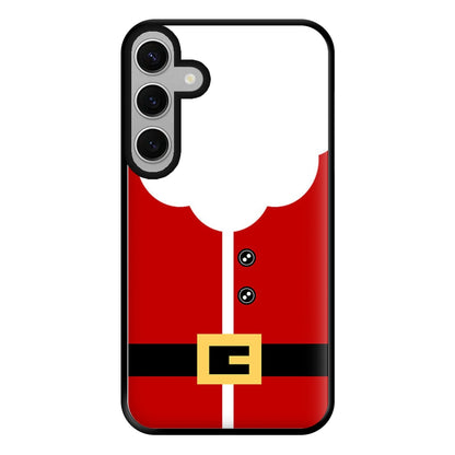 Santa Clause Outfit Phone Case for Galaxy S24FE