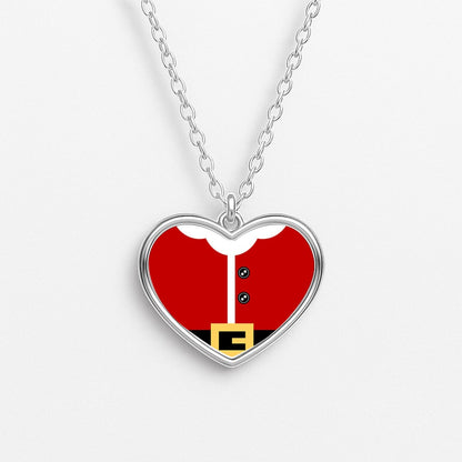 Santa Clause Outfit Necklace